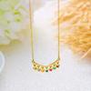 Romantic Flower Heart Cubic Zirconia Pendant Necklace for Women Dainty Imitation Pearl Copper Choker Chain Party Jewelry Gift