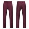 Men's Oversized Solid Color Suit Pants Men's Business Casual Straight Leg Suit Pants