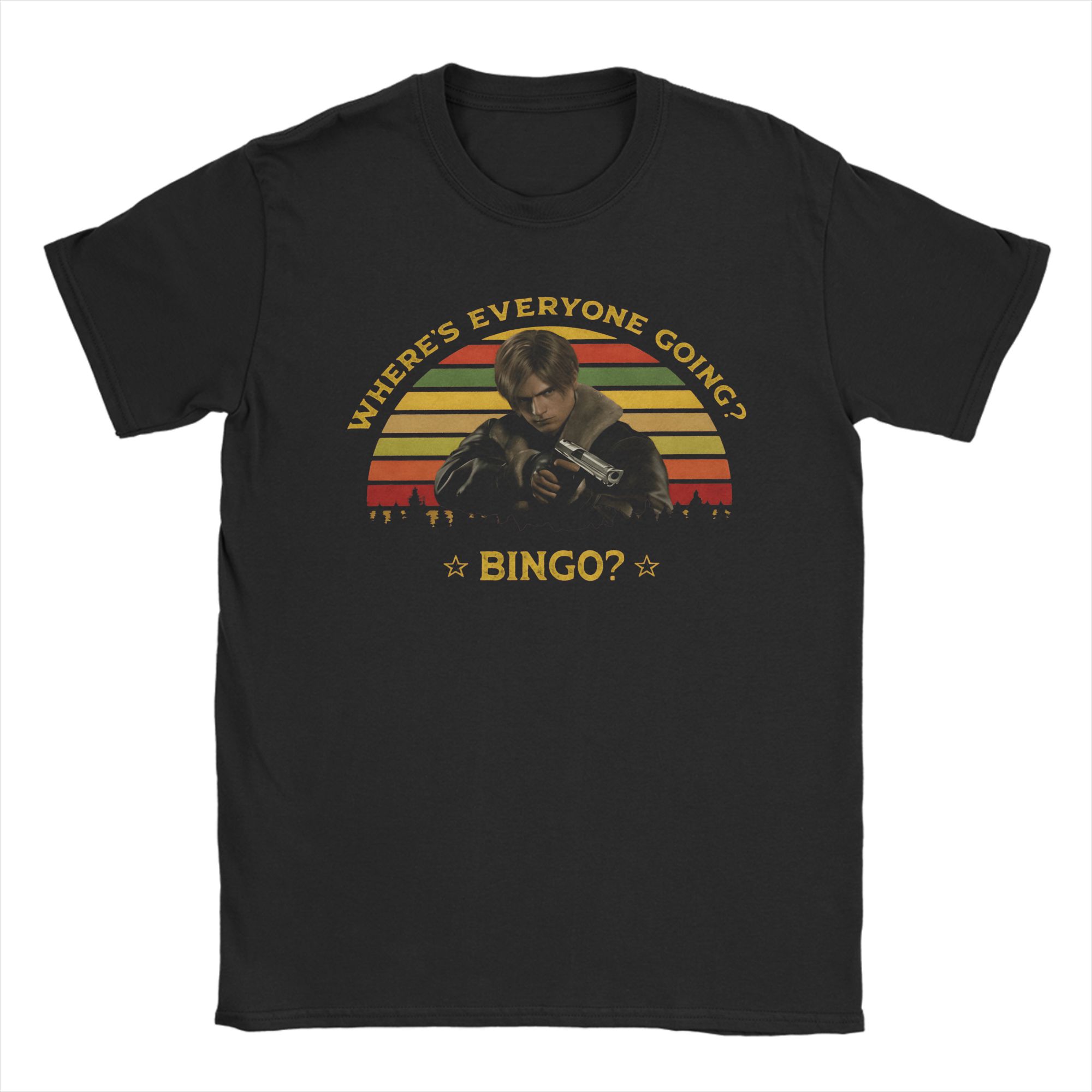 

Leon Kennedy Girl Dinner T Shirt Beach Hippie T Shirts Unisex 100 Cotton ONeck 4XL 5XL 6XL Top Tees ShortSleeve Y2K Retro Tshirt 4XL