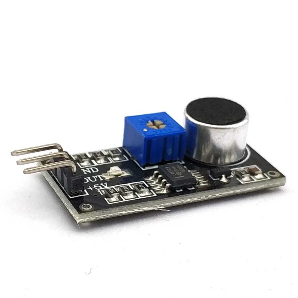 Lydsensormodul Lydkontrollsensor MAX4466 MAX9814 Bryterdeteksjon Vissellydbryter Mikrofonforsterker KY-037