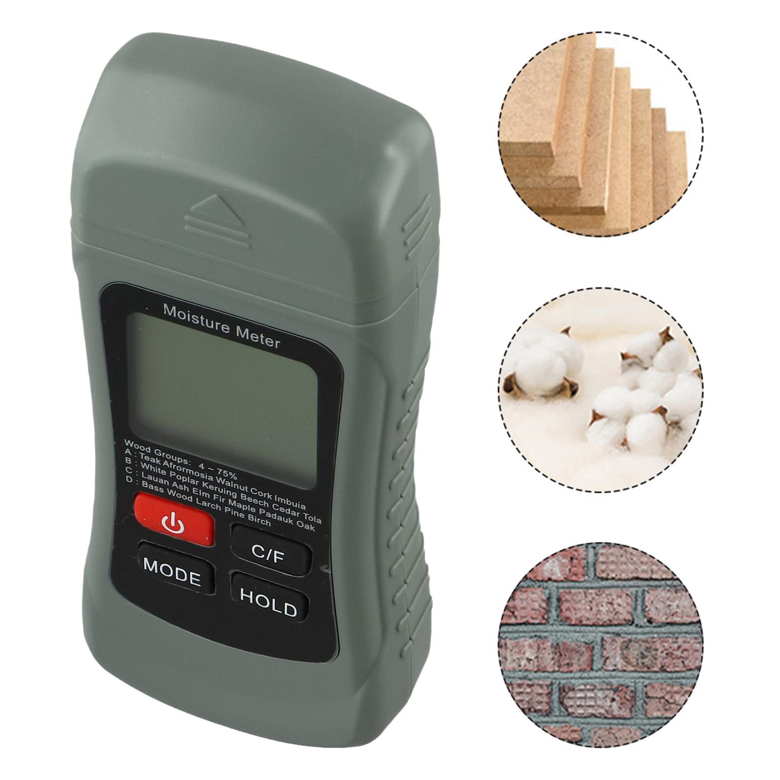 

Firewood Assessment Grey Humidity Detector Mastech Measurement Modes Moisture Content Pin Measurement User-Friendly Design China Mainland