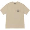 Stussy FW24 WORLDWIDE TEE PIGMENT DYED LOGOT Unisex 1905095
