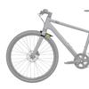 Front/Rear Bike Fender PP Saddle Mud Guard Wings Universal Bicycle Mudguard  Outdoor Sports
