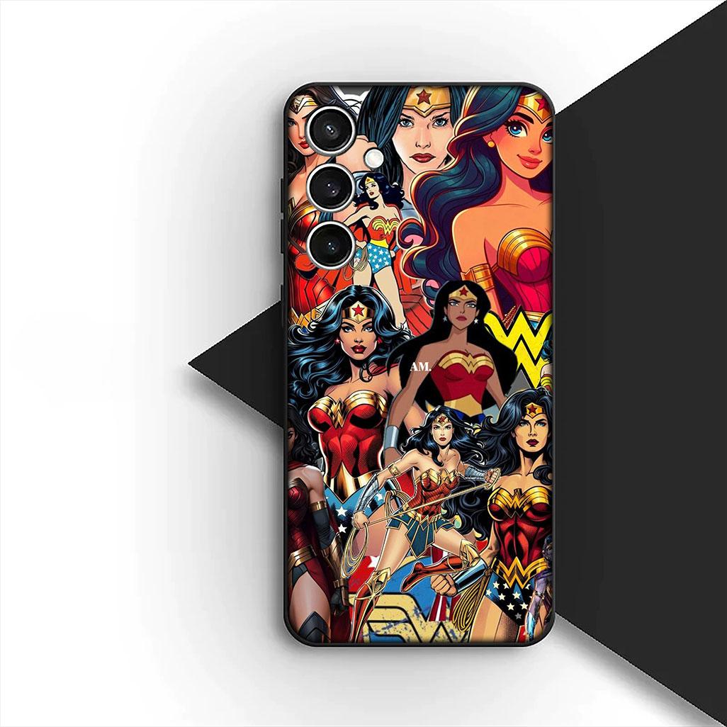 

Cover for Samsung Galaxy S20 S22 S21 FE Ultra Plus A07 A17 A15 A16 A25 A57 A37 Casing Phone Case Wonder DC Movie Woman Galaxy S22+ 5G