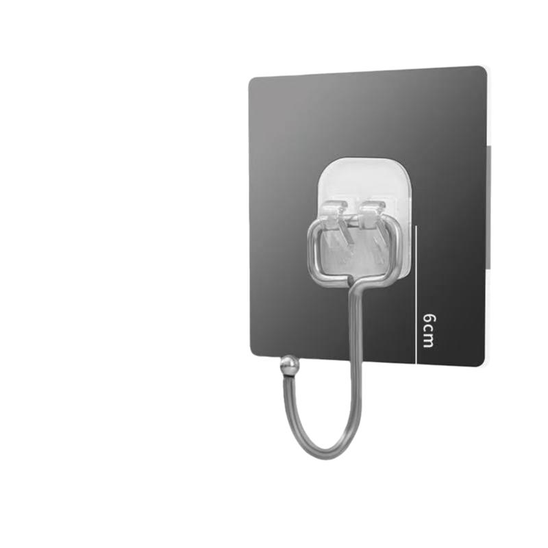 Multi-Function Multiple SpecificationsTransparent Strong Self  Adhesive Wall Hooks Multi-Purpose Wall Hook Key Holder