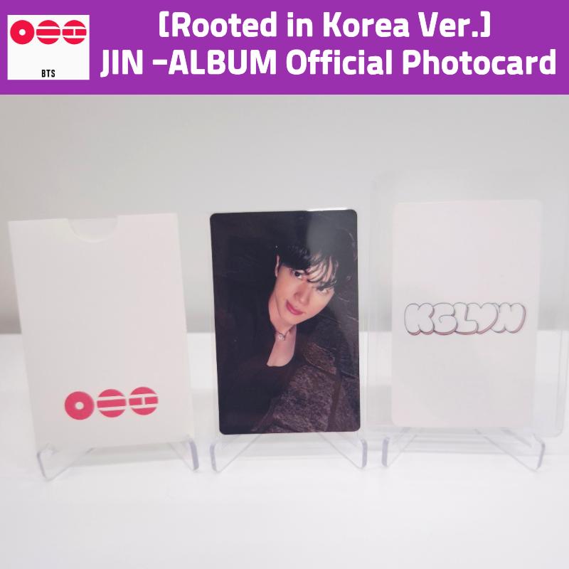BTS ARIRANG Album POB Vorteil Fotokarte Offizielles Geschäft Geschenk Auswahl JIN - ALBUM KOREA VER