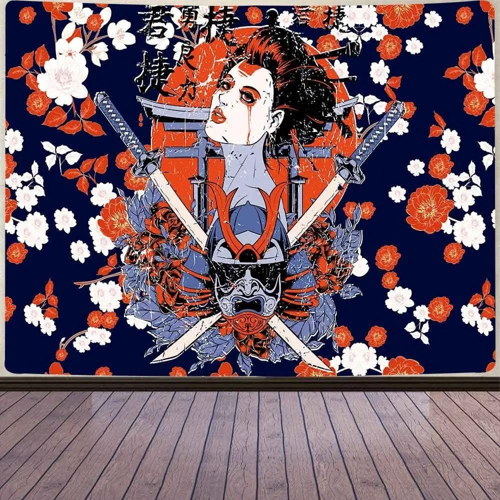 Гобелен в японском стиле аниме — фото 7