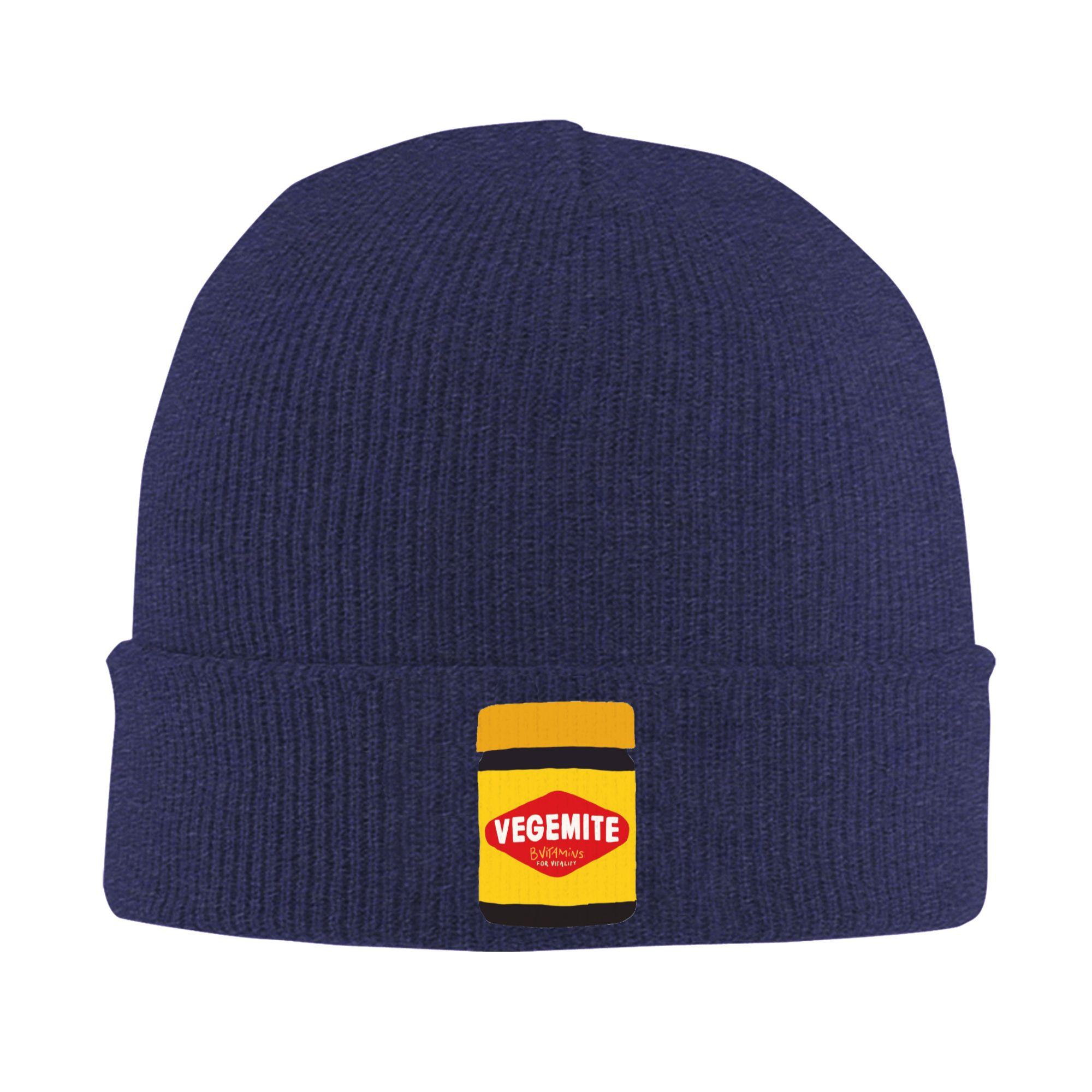 

Vegemite Warm Knitted Cap Winter Knit Bonnet Hat Skullies Beanies Hip Hop Caps for Unisex One Size