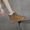 Thick-soled Snow Boots, New High-top Shoes with Fleece Cotton, Casual Dad Shoes for Women