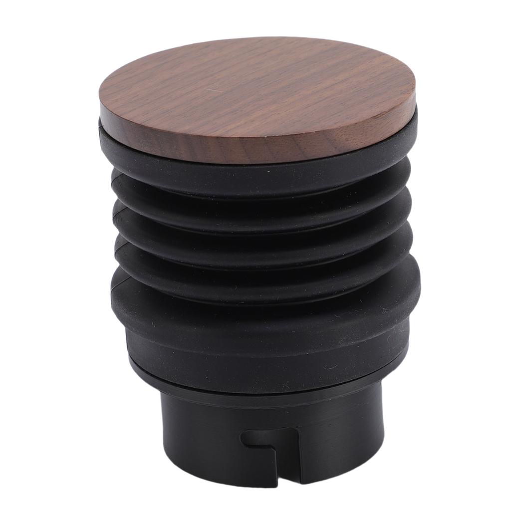 Single Dose Hopper with Bellow Fit for Gemilai 9015C Coffee Grinder Silicone Wood Blowing Bean Bin Accessories
