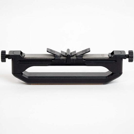 Portable Knife Sharpener with Adjustable Angle, 15/17/25-degree Guided Sharpening Stone for Kitchen And Travel, Multi Purpose Handheld Tool