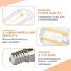 Lot de 4 ampoules LED - NETTLIFE - Rétro Edison T22 - E14 - 2W - 2700K