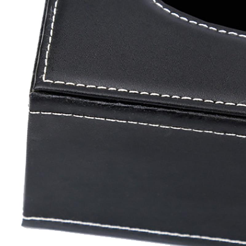 4 velikosti, držák na papír z umělé kůže, obdélníkový držák na kapesníky, úložný box do auta, bytové dekorace, vysoce kvalitní obdélníkový držák na kapesníky