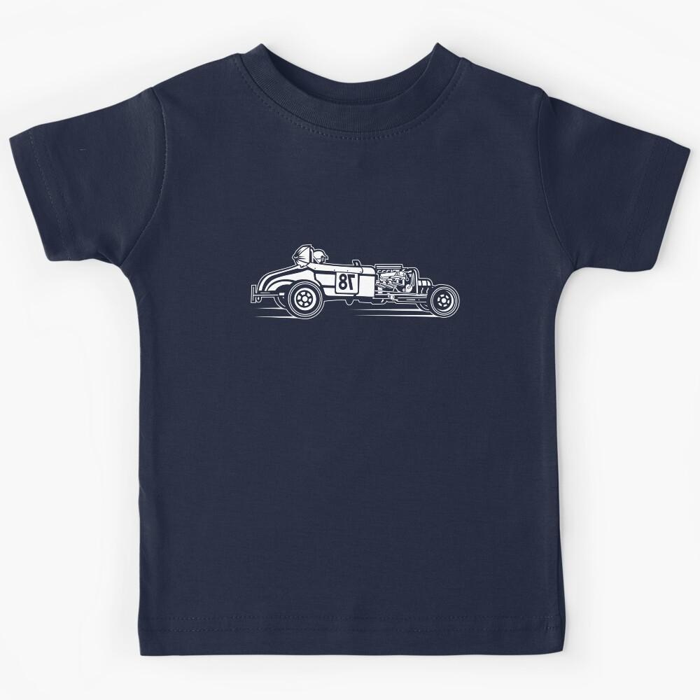 Hot Rod / Rat Rod 01_white Kids T-Shirt 120