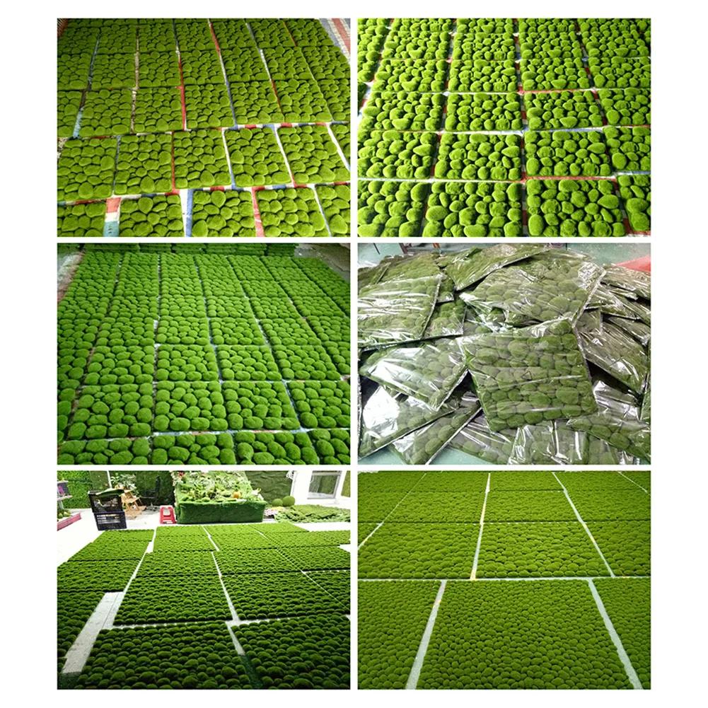 Simulated Moss Foam Board Flocking Fake Moss Stone Plant Shopping Malls Background Wall Ornaments Moss Cystosepiment Decoration