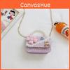 Kids Bag Crossbody With Pearls And Bow For Everyday Style Girl Fashionable