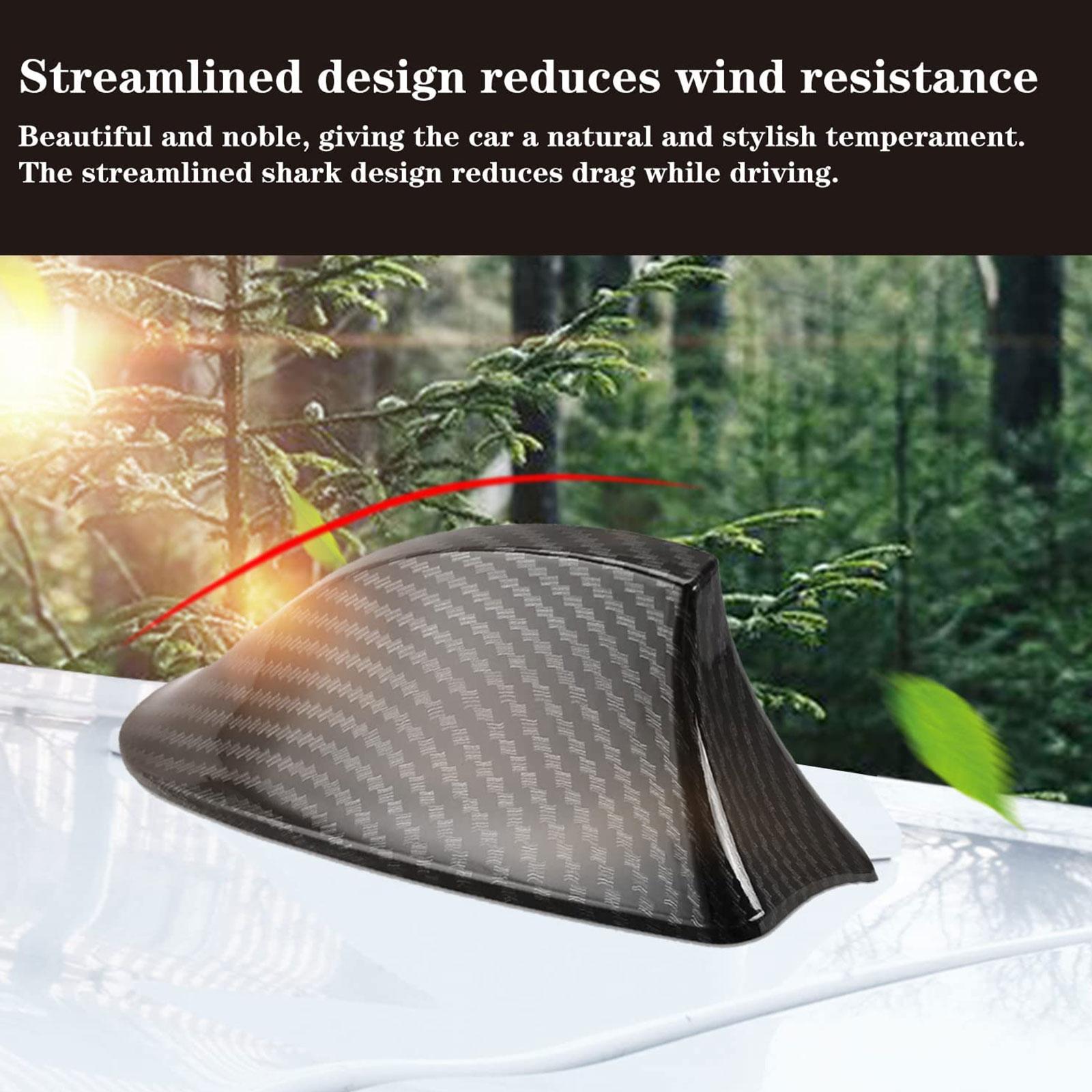 

Car Shark Fin Antenna Car Shark Fin Day Auto Radio Styling Signal Decoration Waterproof Drop-resistant Car Antennas Car Roo A7H1