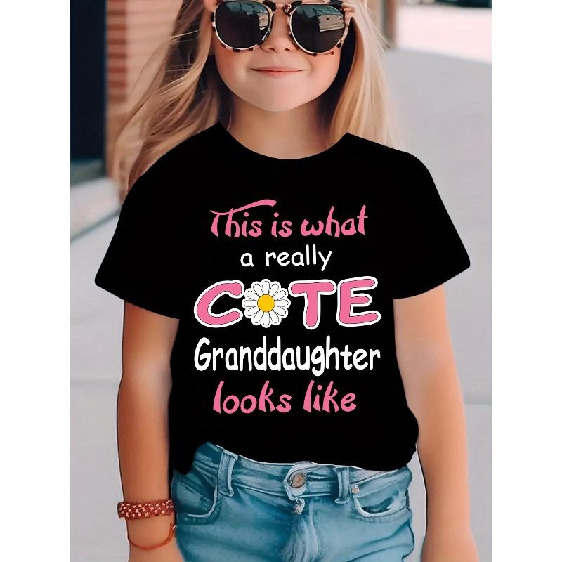 

Европейский размер Летняя модная детская футболка с коротким рукавом с принтом букв Повседневный топ 98cm чёрный