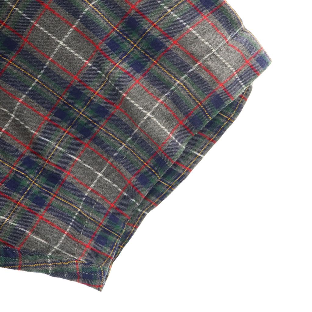 GAP 90s Old Check Pattern Short sleeve Button down shirt L Gray Men's Used