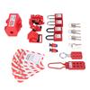 Electrical Lockout Tagout Kit Hasps Plug Lockout Loto Safety Locks Hanging Tags Keys and Storage Bag
