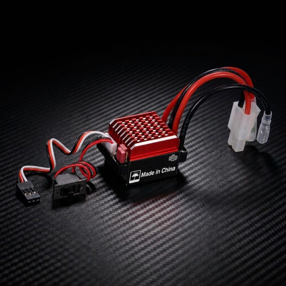 60A Electronic Speed Controller Brushed Motor RC Car Brushed ESC Durable 60A Brushed ESC