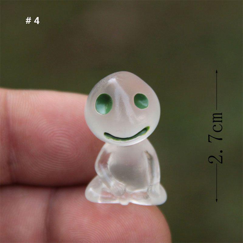 Enchanting Mini Mononoke Luminous Tree Elves Doll Ornament For Micro Landscape Bonsai