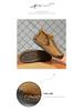 Herren Übergröße Reißverschluss Martin Boots - Herbst/Winter Lässig Outdoor Handgefertigt Genähte Stiefel
