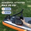 AIRBANK PUFFER Pro 20PSI Rechargeable Air Pump for Inflatable Tent SUP PVC Boat Kayak Accessories for Surfing Kite Mattress