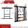 Solid Wood Wall-Mounted Billiard Cue Rack