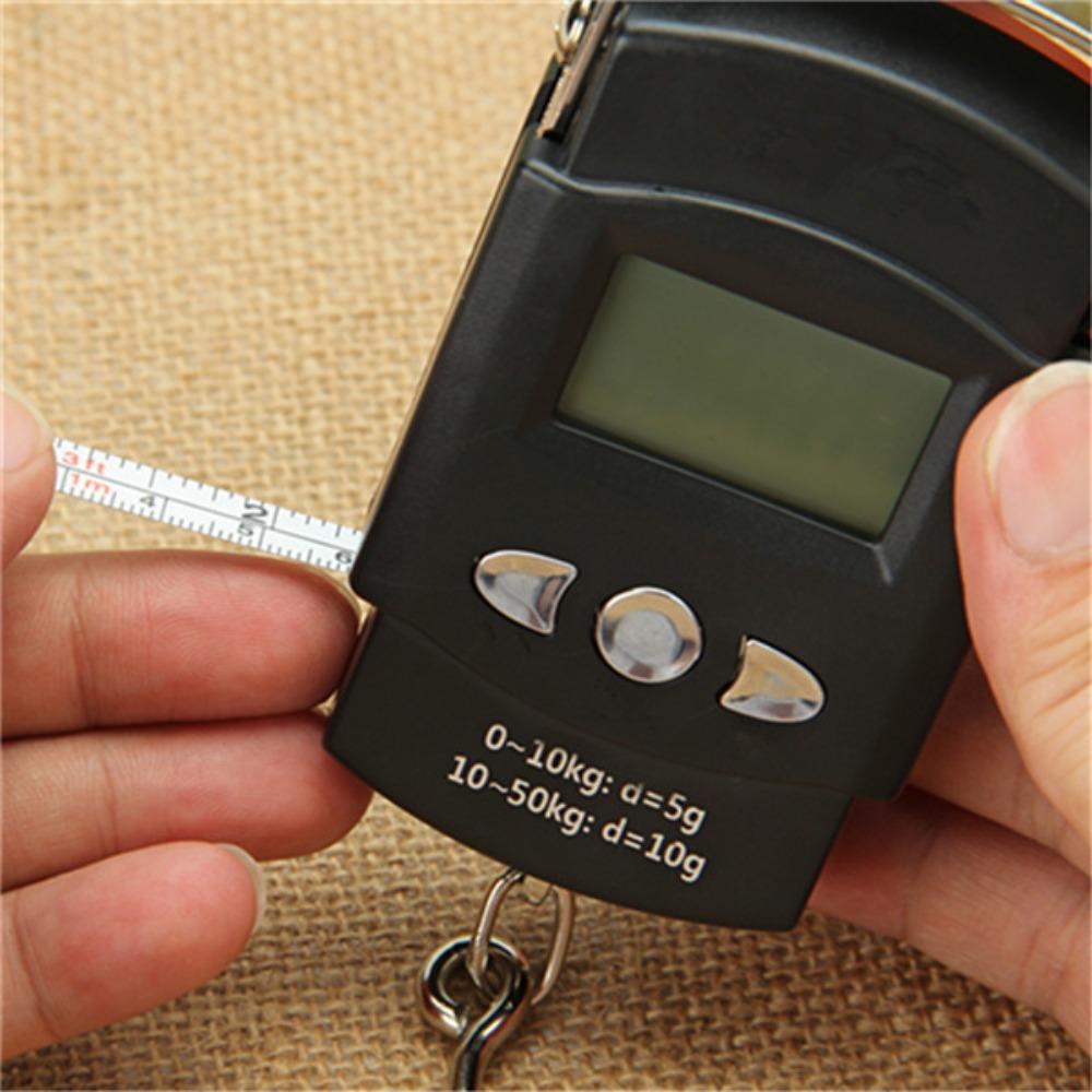 For Fishing Luggage Travel Electronic Weighing Scale LCD Digital Scale Hanging Scale Luggage Scale
