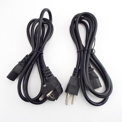 Cablu electric LCD de prelungire a mufei euro la UE AU 1,5 m pentru imprimanta monitor IEC C13 AC