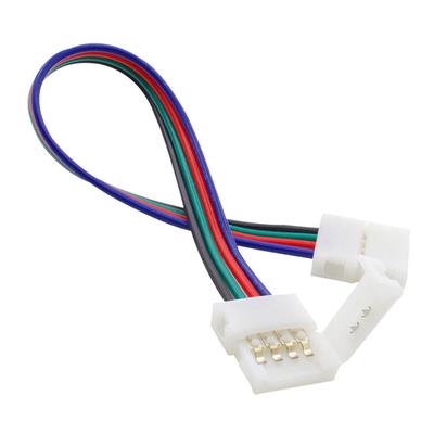 1Pcs 4Pin 10Mm Rgb Led Strip Connector Free Welding Connector For 5050 Smd Rgb Led Strip Connector Accessories