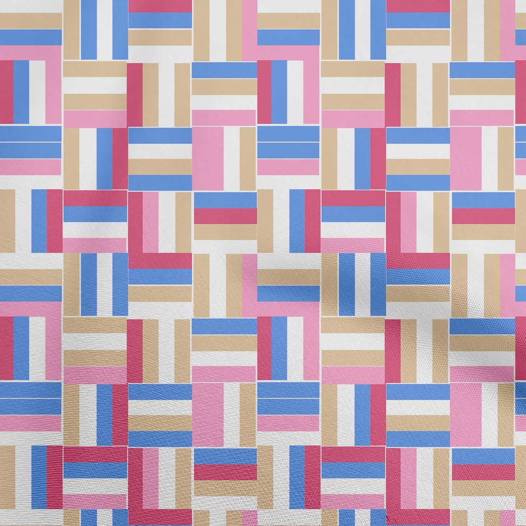 oneOone Cotton Flex Gray Fabric Geometric Bold Lines Sewing Craft Projects Fabric Prints By Yard 40 Inch