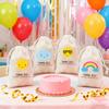4Pcs Weather Party Favor Bags Rainbow Sunshine Cloud Party Favor Gift Candy Bags Baby Shower Boy Girl Birthday Party Decoration