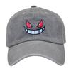 Pokemon Anime Gengar Broderi Baseballcaps Snapback Huer Sport Fritidscaps Huer for Menn Kvinner Sjarm Gave
