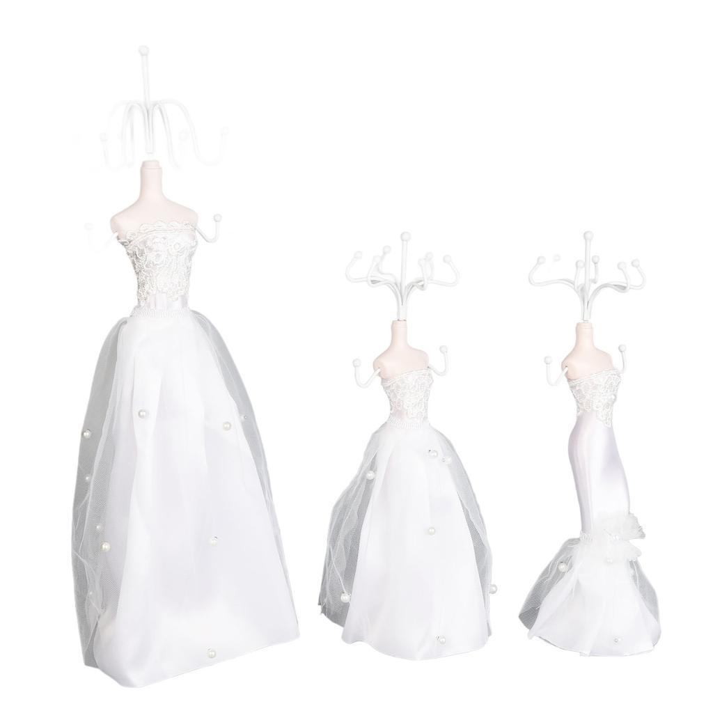 5pcs Jewelry Display Stand Set High Heels Models Sofa Home Display Rack Showcase for Necklace