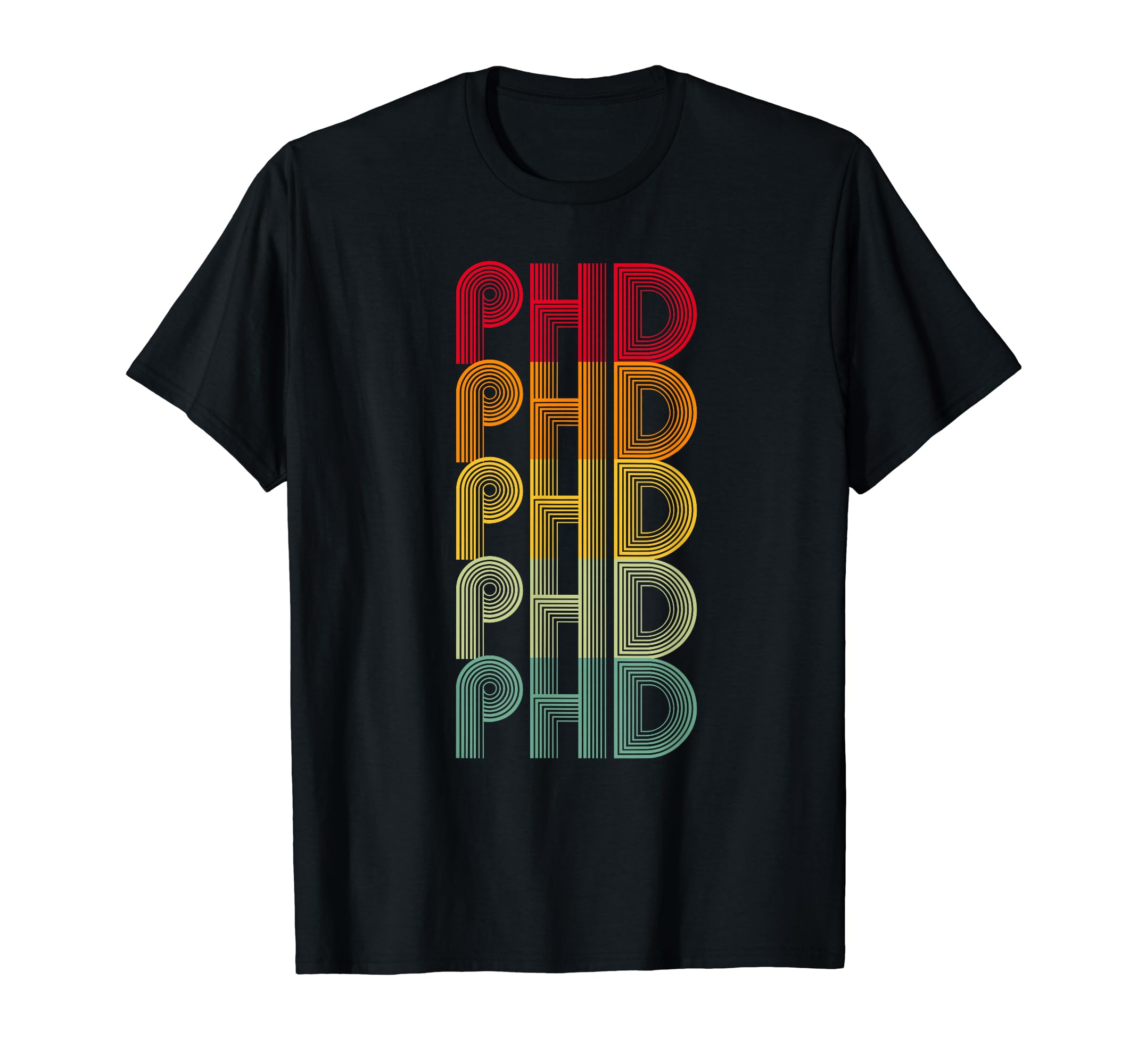 PHD Retro Doctor PHD School Funny T-shirt.