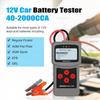 Car Battery Tester 12V/24V 40-2000CCA Load Tester for Car/SUV/Light Truck