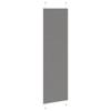 Anthracite Pleated Blind 55X200 Cm Fabric Width 54.4Cm