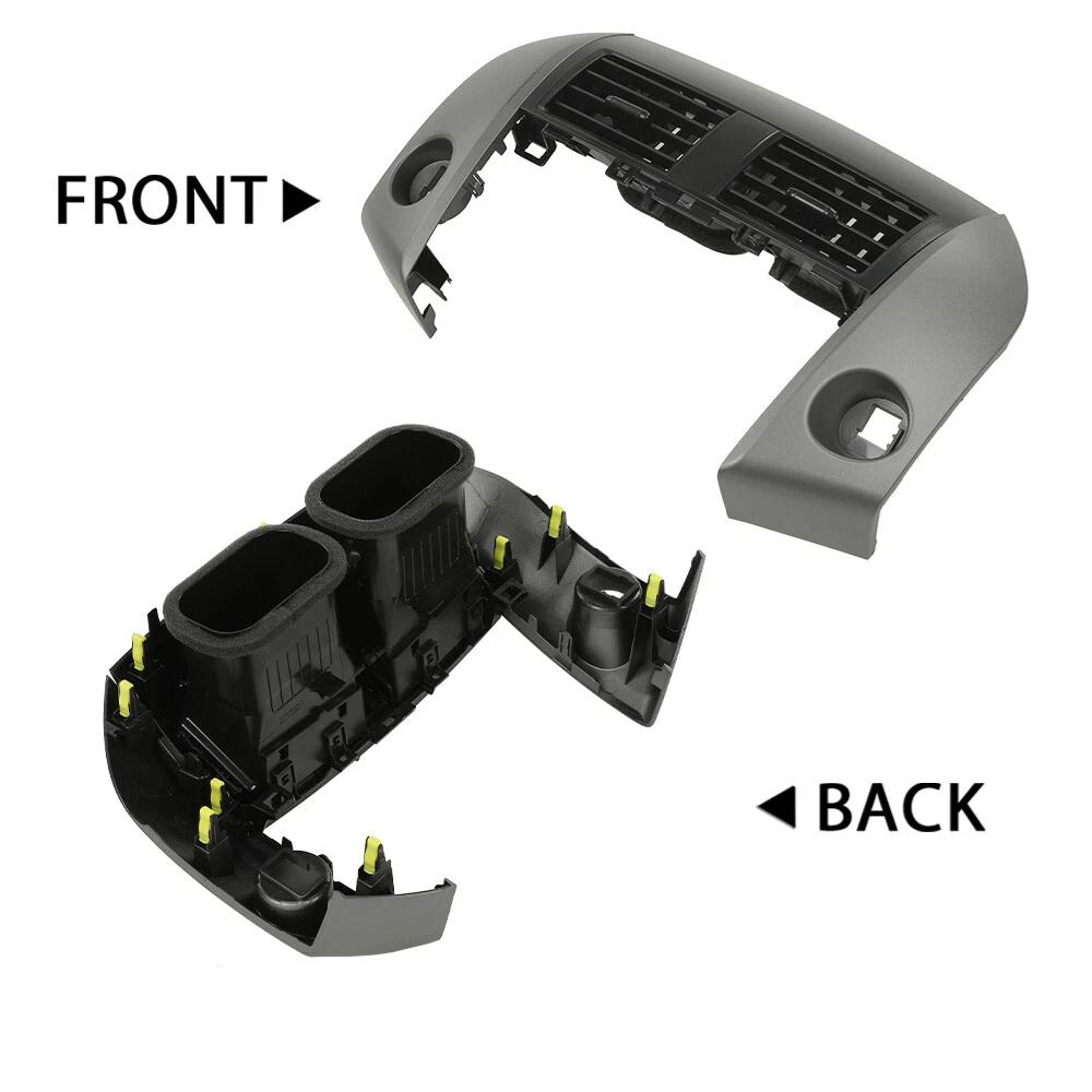 Fit For Toyota RAV4 2006 2007 2008 2009 2010 2011 2012 Center Dash A/C Heater Air Vent Cover Trim Bezel Black 55663-42020