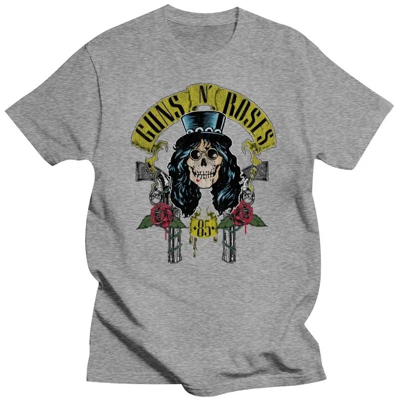 men summer fashion t-shirt Black men t shirt euro size Tshirt men cotton tops Guns N‘ Roses ‘Slash 85‘ T-Shirt