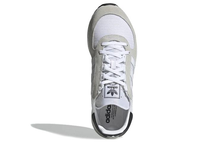 adidas Originals MARATHON TECH Rutschfest Leicht Nicht rutschend Leicht Niedrig geschnitten Freizeit-Schuhe Unisex Grau Weiß EE4925