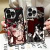 NaNa Osaki Anime Soft Phone Case For iPhone 15 16 17 Air 14 Pro Max 16E Plus 13 12 Mini Plating Anti-Fall Fundas