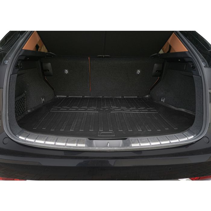 Custom Boot Liner - SCOUTT - Lexus NX 2 (2021+) - Matte Black - Non-slip - Raised Edges