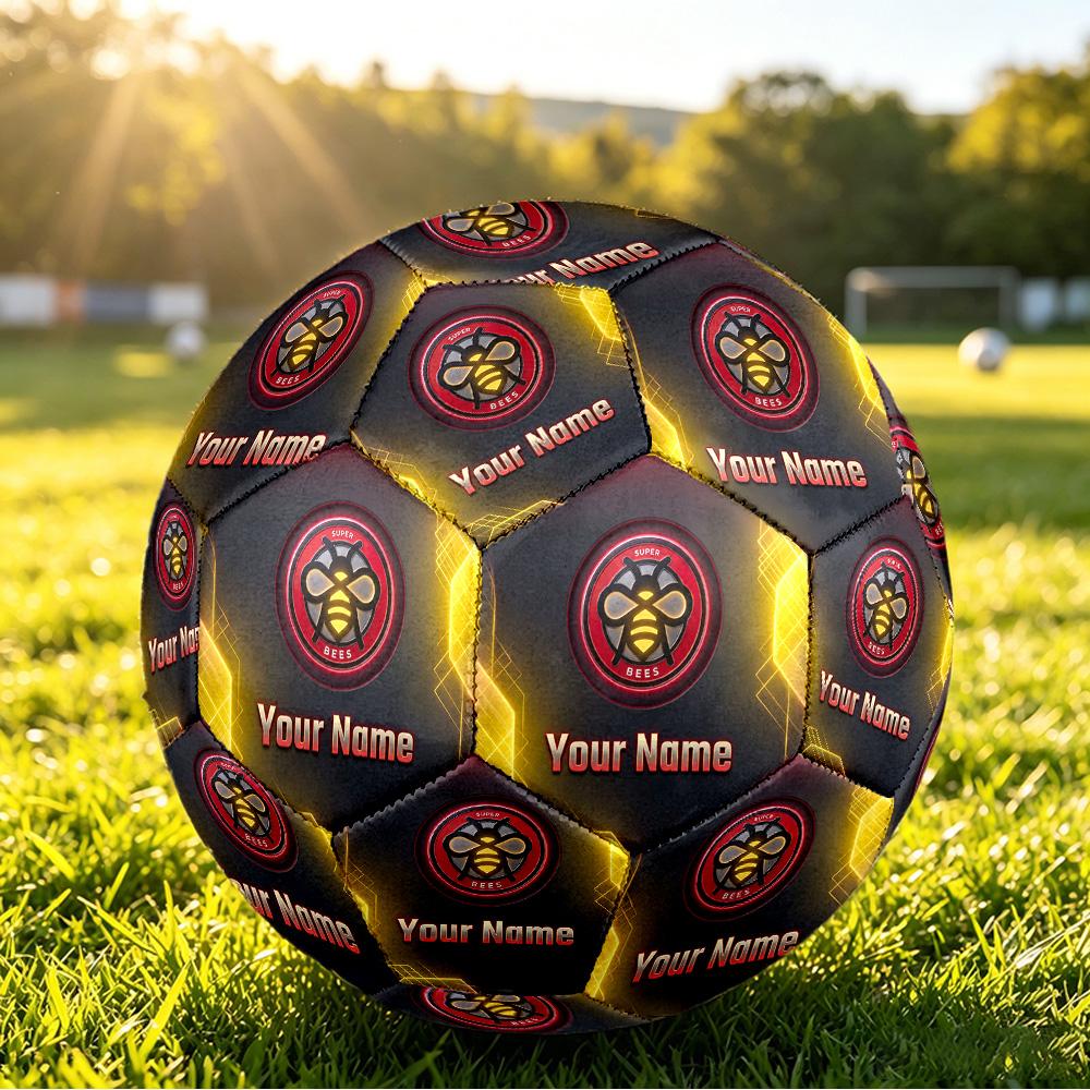 Personalized Size 5 Football Brentford Football Pattern Outdoor Game Sports Ball Gift