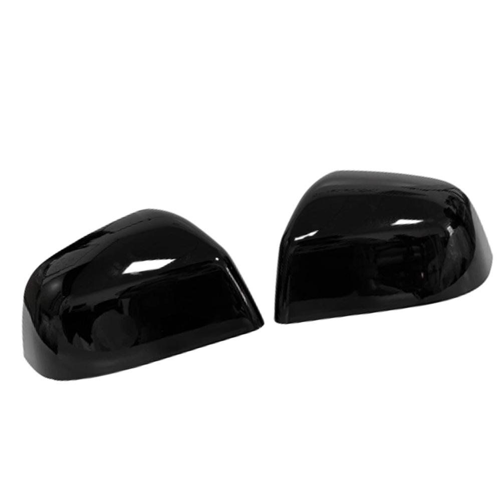 2pcs Side Rearview Mirror Cap Wing Mirror Cover Sticker Trim for Tesla Model Y Juniper 2026-2026 Left Hand Drive