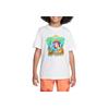 Sportswear T-Shirt SS25 Comfortable Fashion Classic Versatile Short Sleeve Kids Tops White HQ3240-100