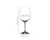 Authentic RIEDEL Extreme Cabernet Red Wine Glasses, Pair Set, 800ml, 4441/0