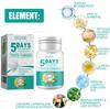 EELHOE Polvere Bianca per Denti 5 Giorni Rimuovi Placca Tartaro Pulisci Macchie Gialle dei Denti Polvere Pulizia Denti Alito Fresco 50g