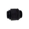 Raccord - Alphacool - Eiszapfen Connector Series - Double-Threadé - Noir profond - Refroidissement liquide
